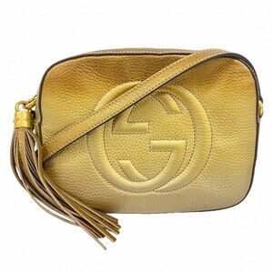 Gucci Soho Shoulder Bag 308364 Leather Brown Women's